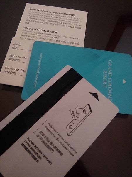 Types of hotel key cards and how they 